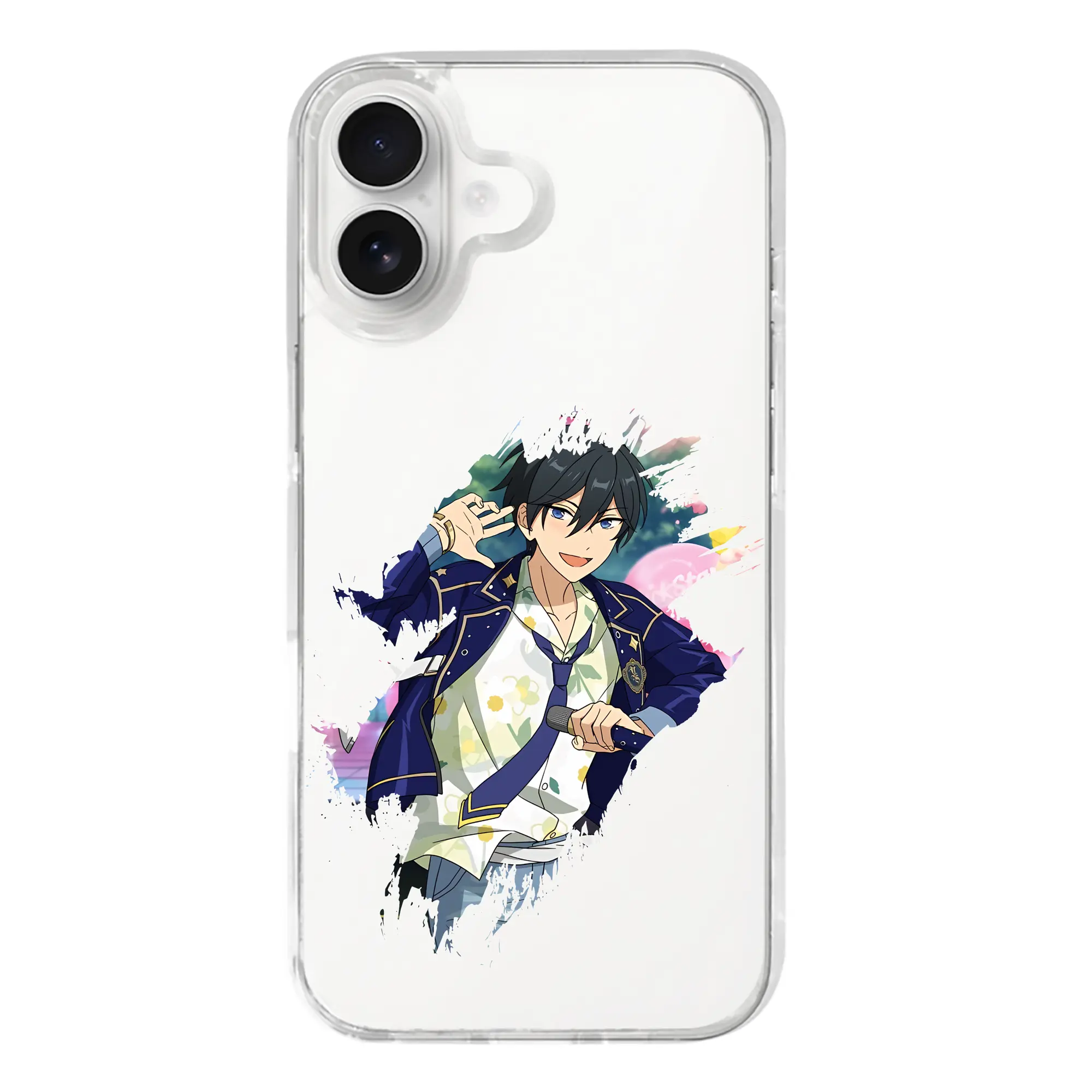 あんさん ぶる グッズ Trickstar 氷鷹北斗 - iPhone 17シリーズ 透明スマホケース – 薄型・耐衝撃・精密フィット保護カバー